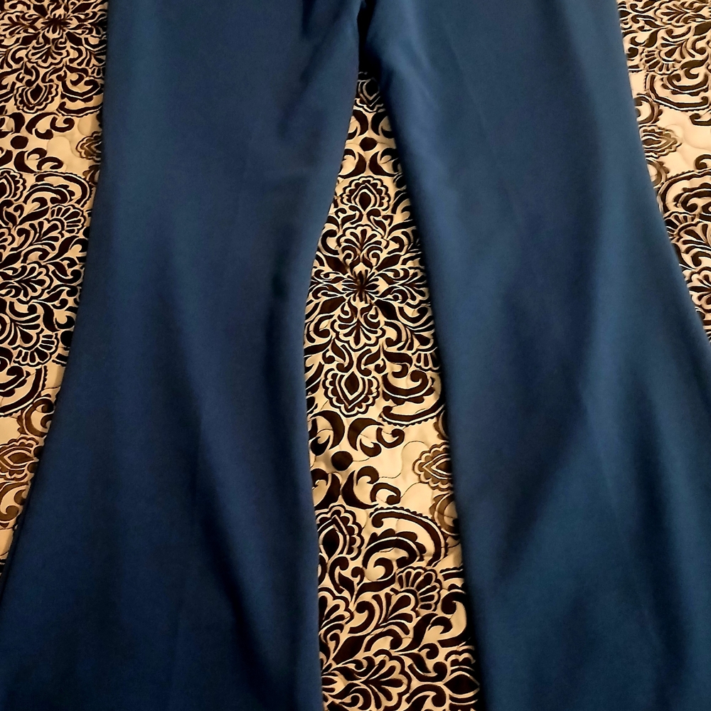 Soho Teal Boot Cut Pants
